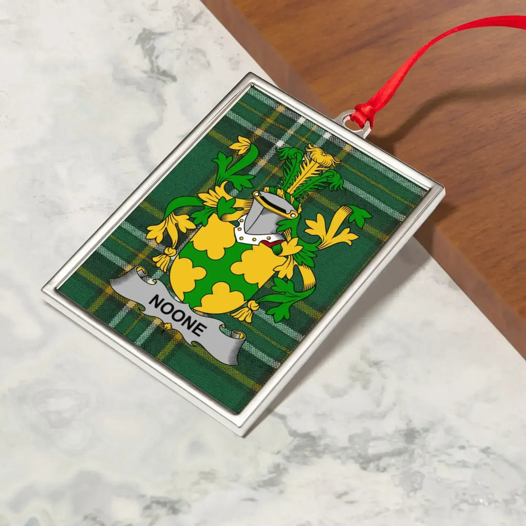 Vibrant Noone Family Crest Hanging Decor product