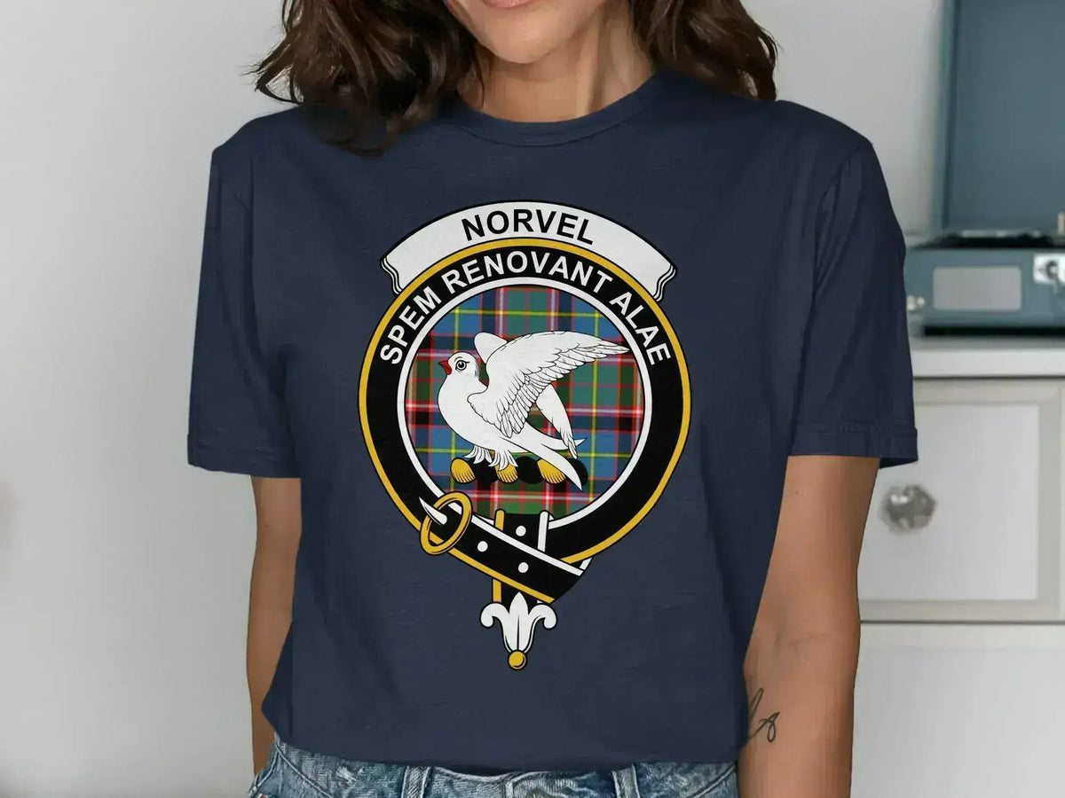 Norvel Spem Renovant Alae Emblem Design Shirt