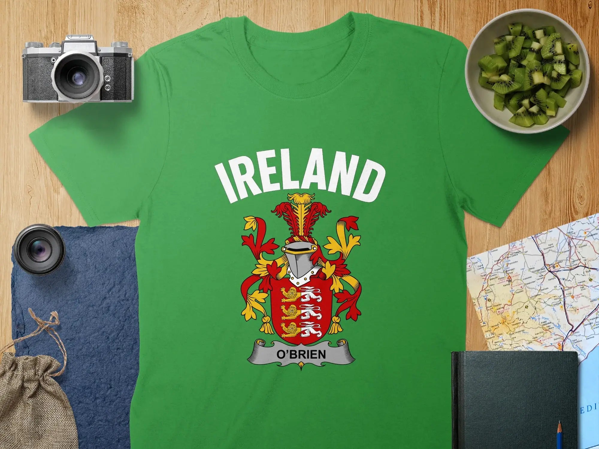 Ireland O'Brien Family Crest T-shirt