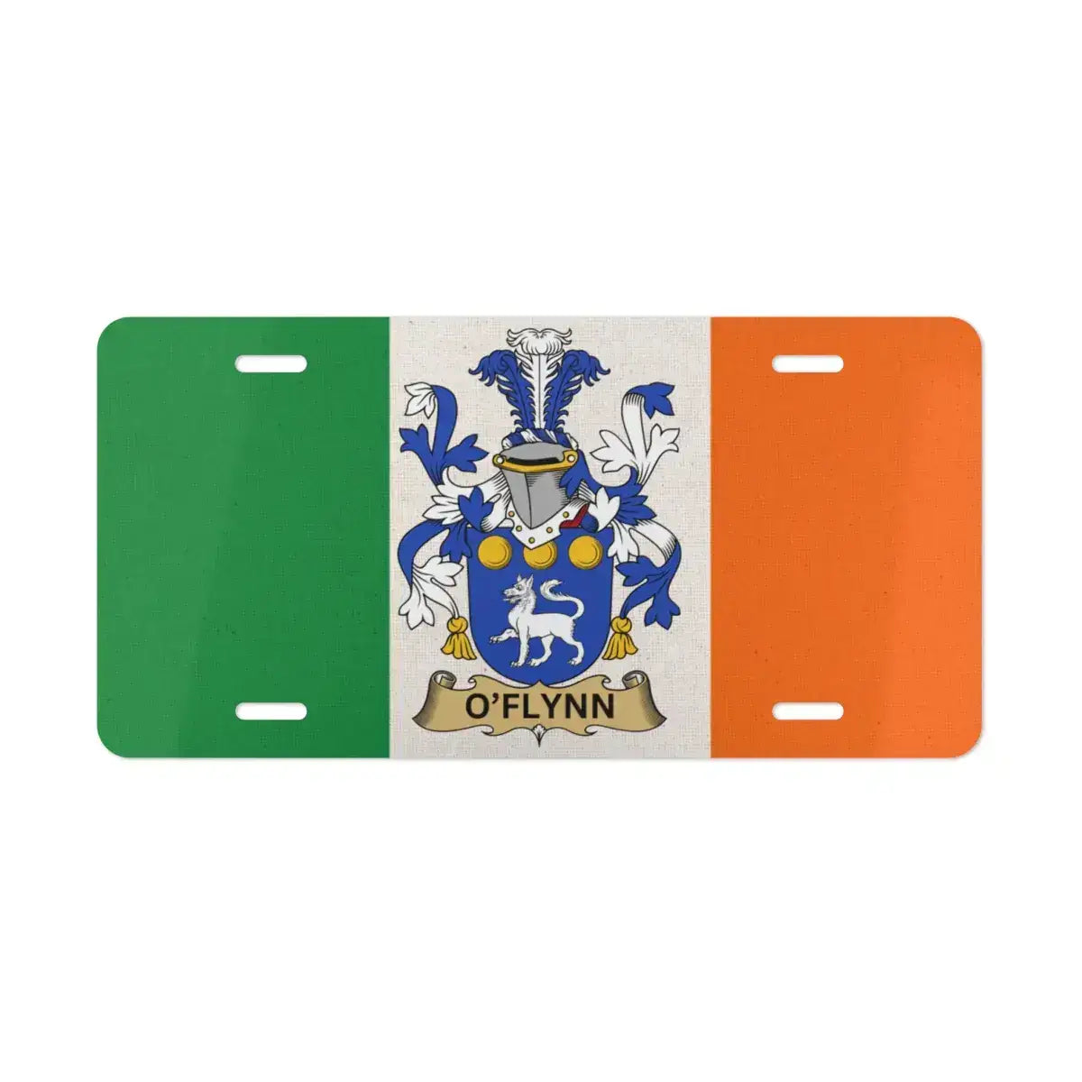 O'Flynn Family Crest Irish License Plate product
