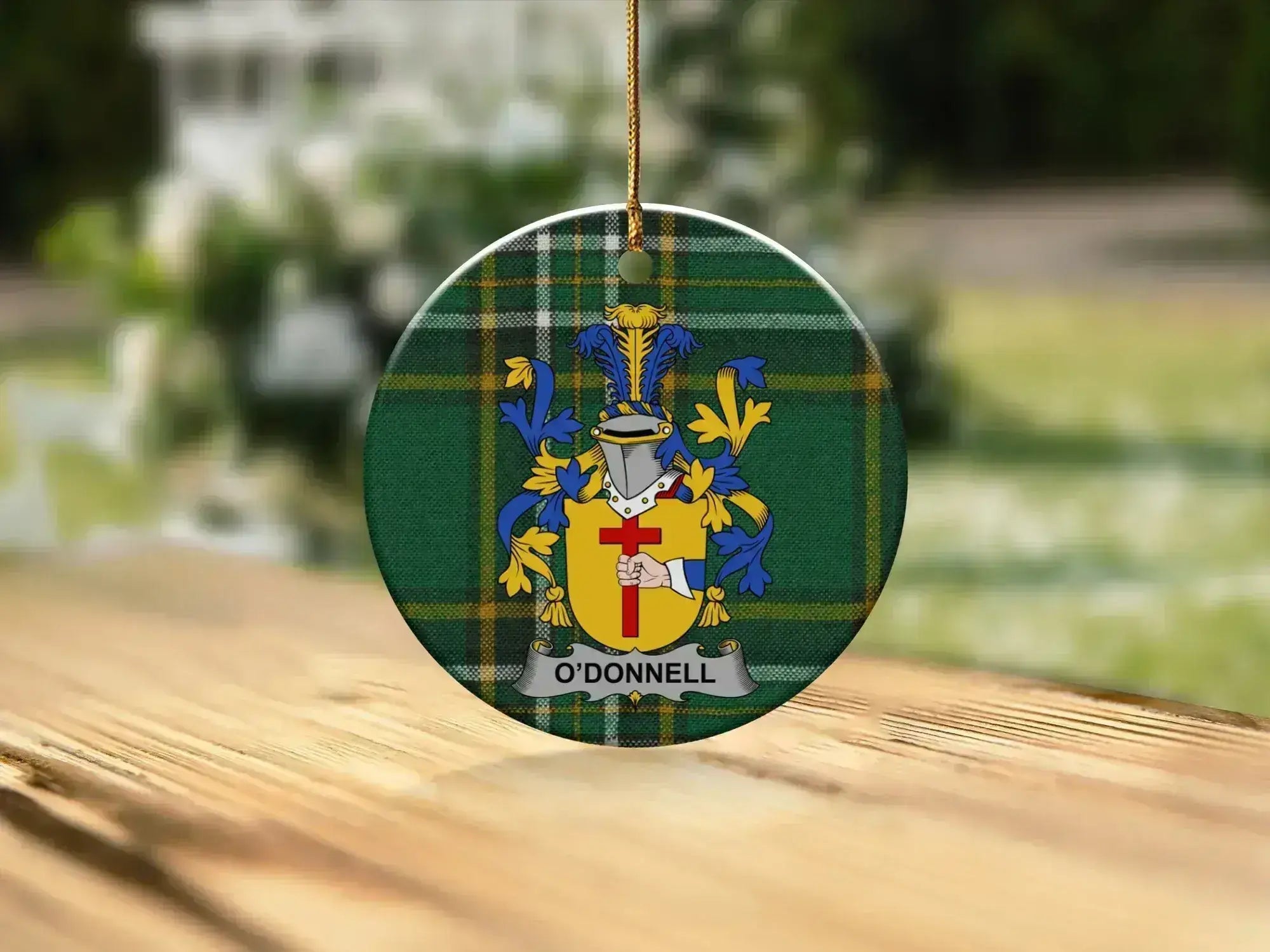 O'Donnell Family Crest Ornament for Festive Decorations product type