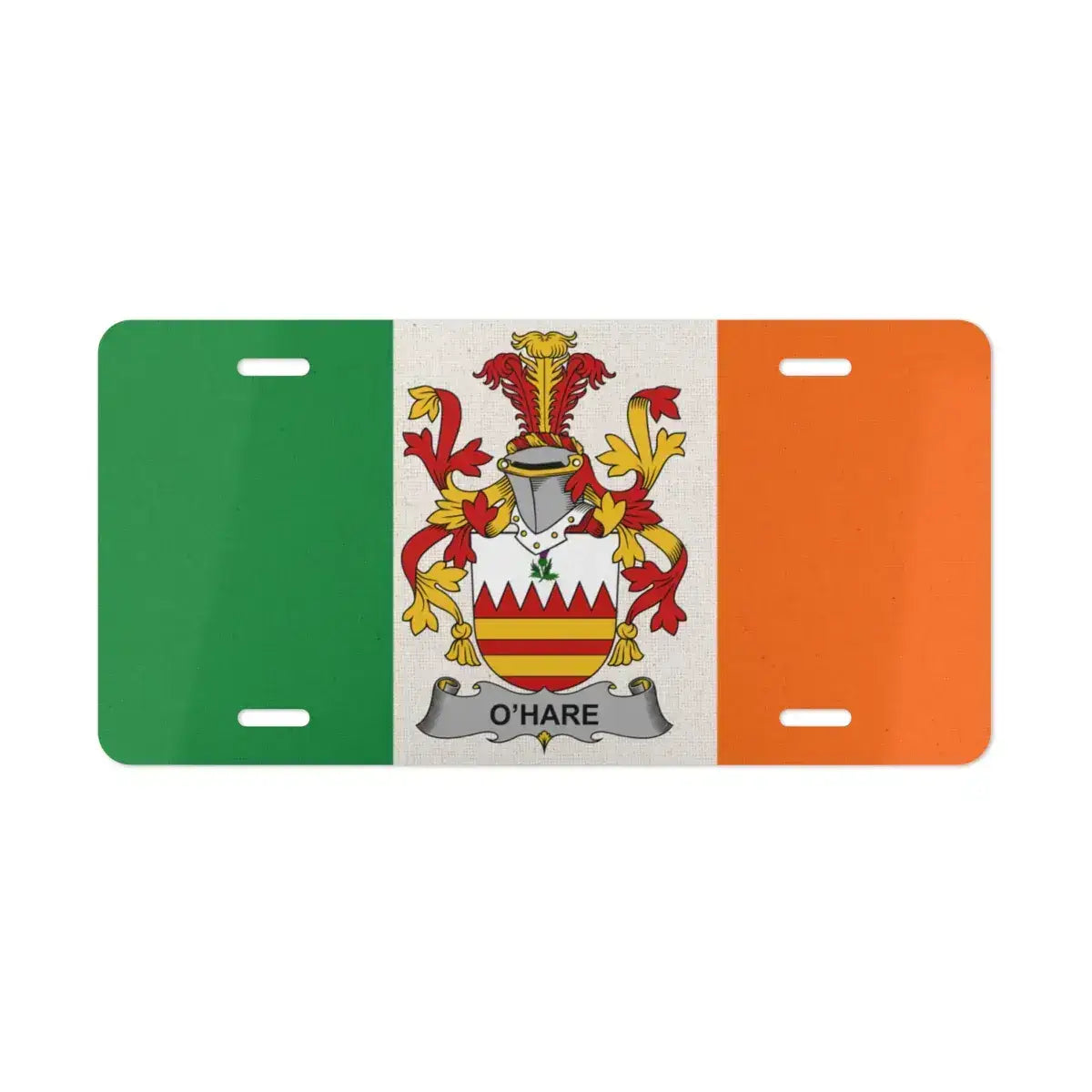 O'Hare Irish Coat of Arms License Plate product type