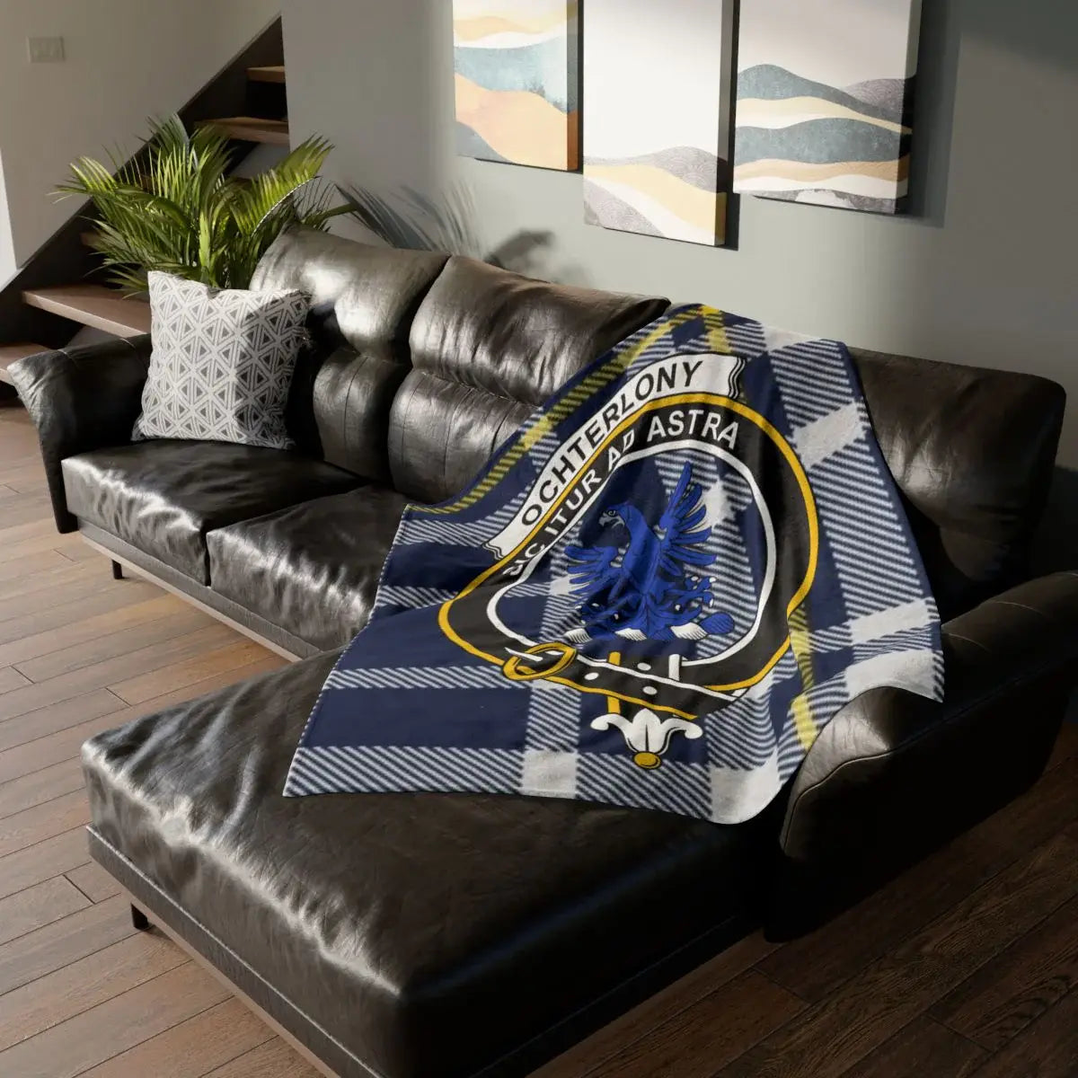 To The Stars Vintage-Inspired Space Company Blanket