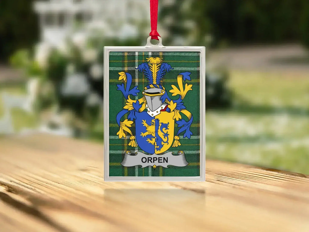 Family Crest Design Decorative Hanging Ornament product
