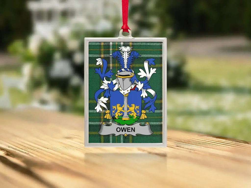 Customizable Owen Family Crest Rectangular Product