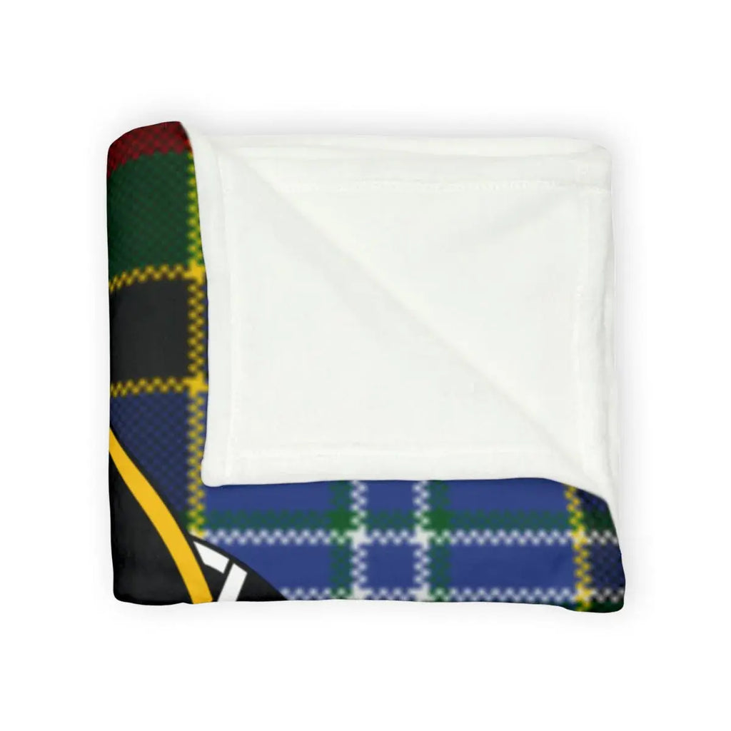 Colorful Patterned Blanket with Traditional Design