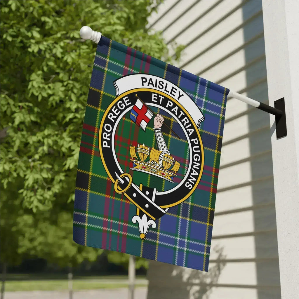 Paisley Pro Rege Et Patria Pugnans Plaid Flag product