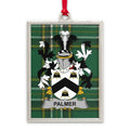 Palmer Coat of Arms Plaid Background product