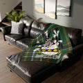 Parke Family Crest Tartan Plaid Blanket for Home Decor