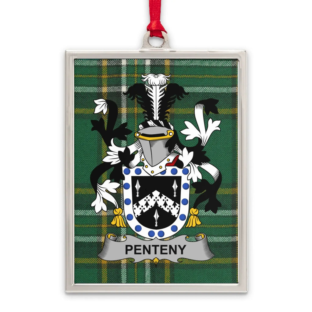 Penteny Crest Plaid Background Ornament product