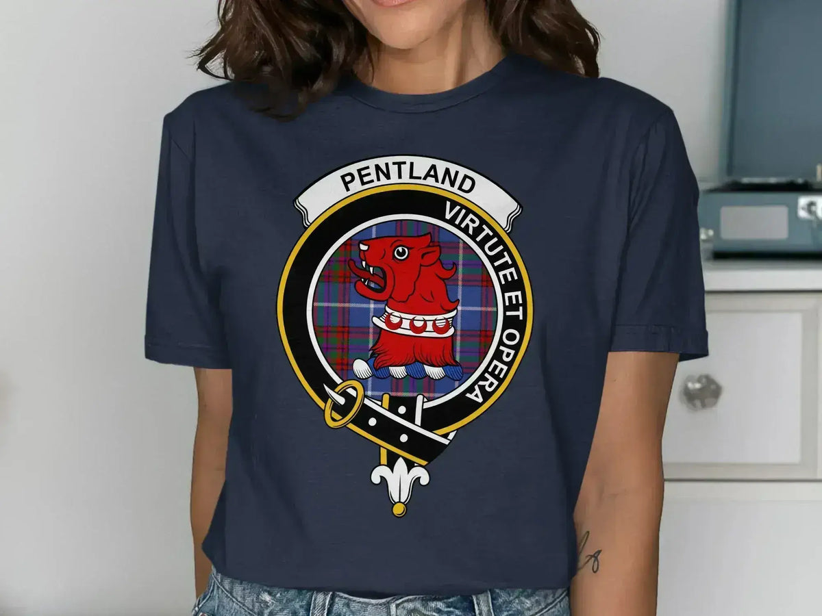 Pentland Virtute et Opera Crest Graphic T-shirt
