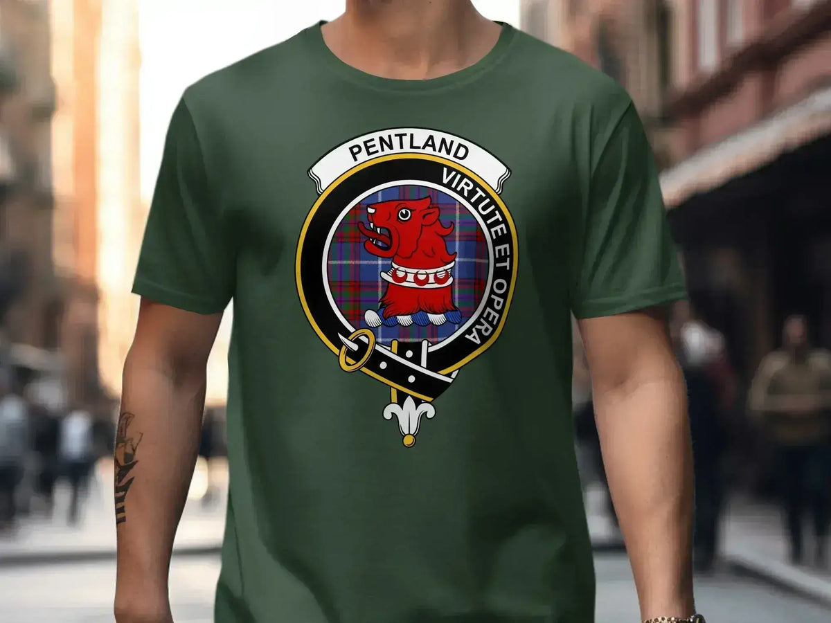 Pentland Virtute Et Opera Graphic T-Shirt