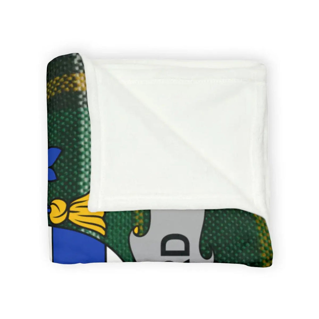 Cozy Plush Blanket with Unique Graphic Design
