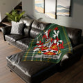 Personalized Pepper Family Coat of Arms Blanket