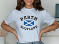 Perth Scotland Flag Graphic Tee Casual Wear Product Type