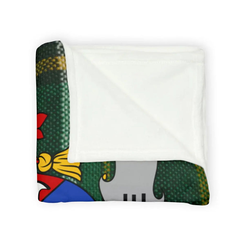 Cozy Colorful Graphic Design Blanket for Home Décor