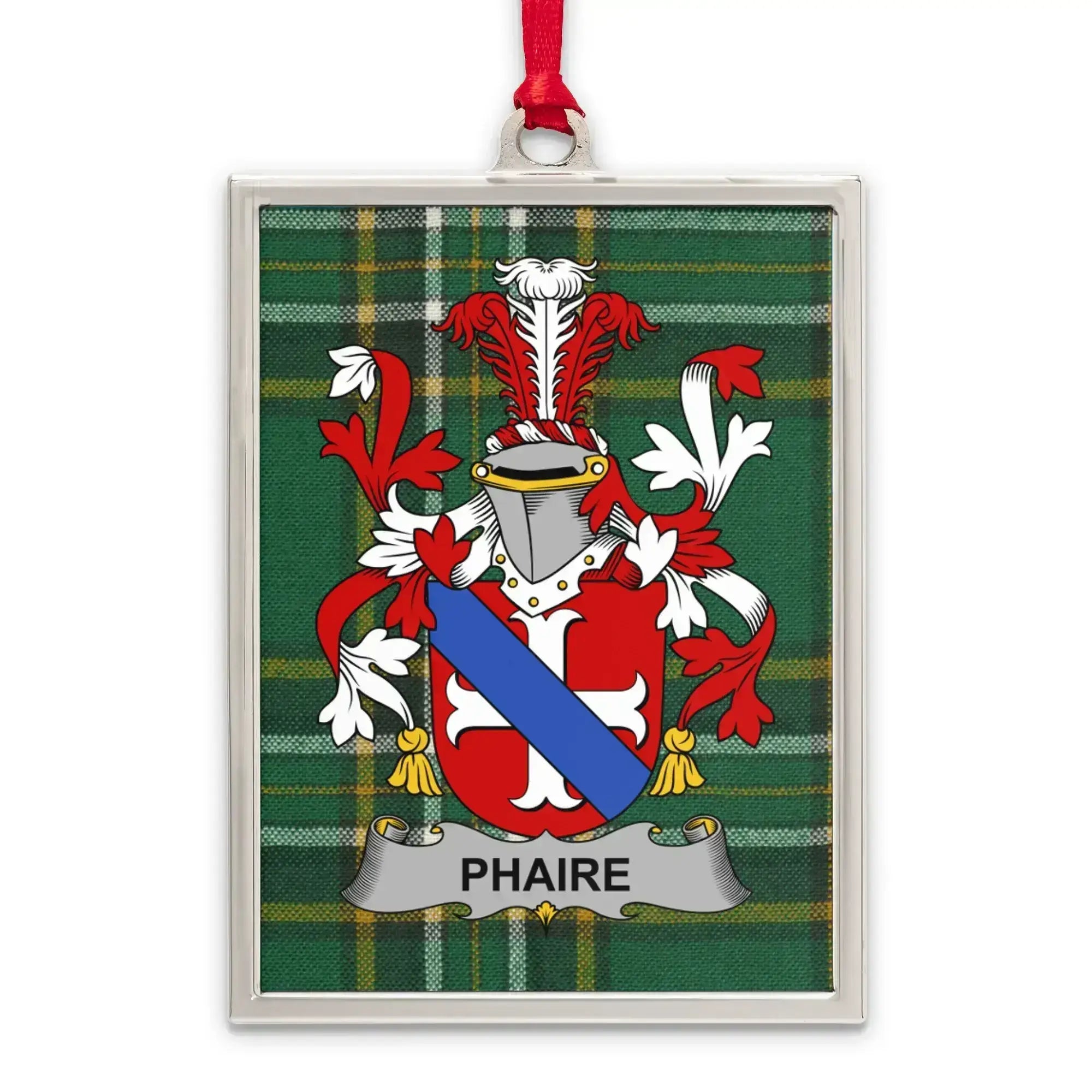 Phaire Family Crest Double Sided Ornament product