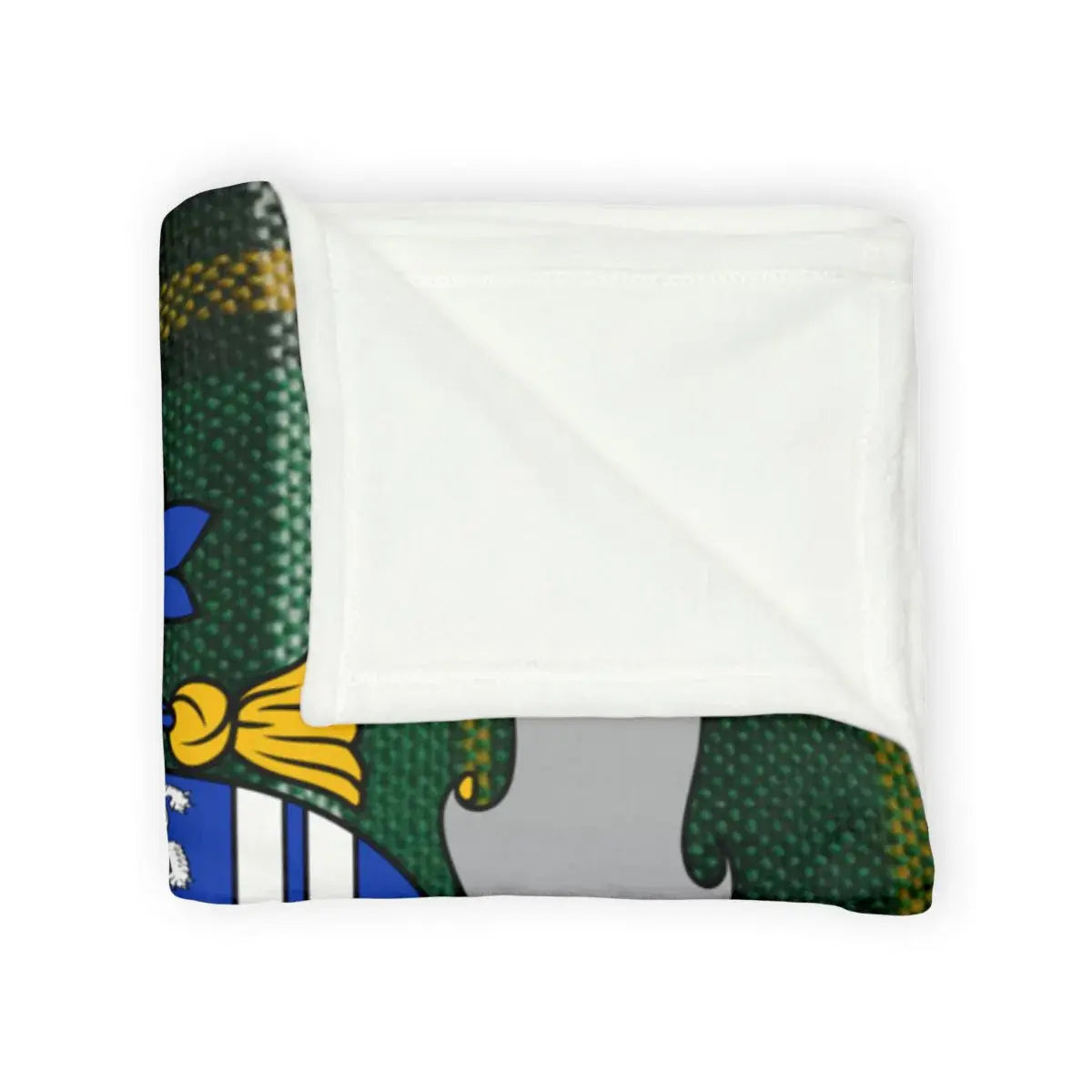 Vibrant Crest Design Blanket for Cozy Comfort