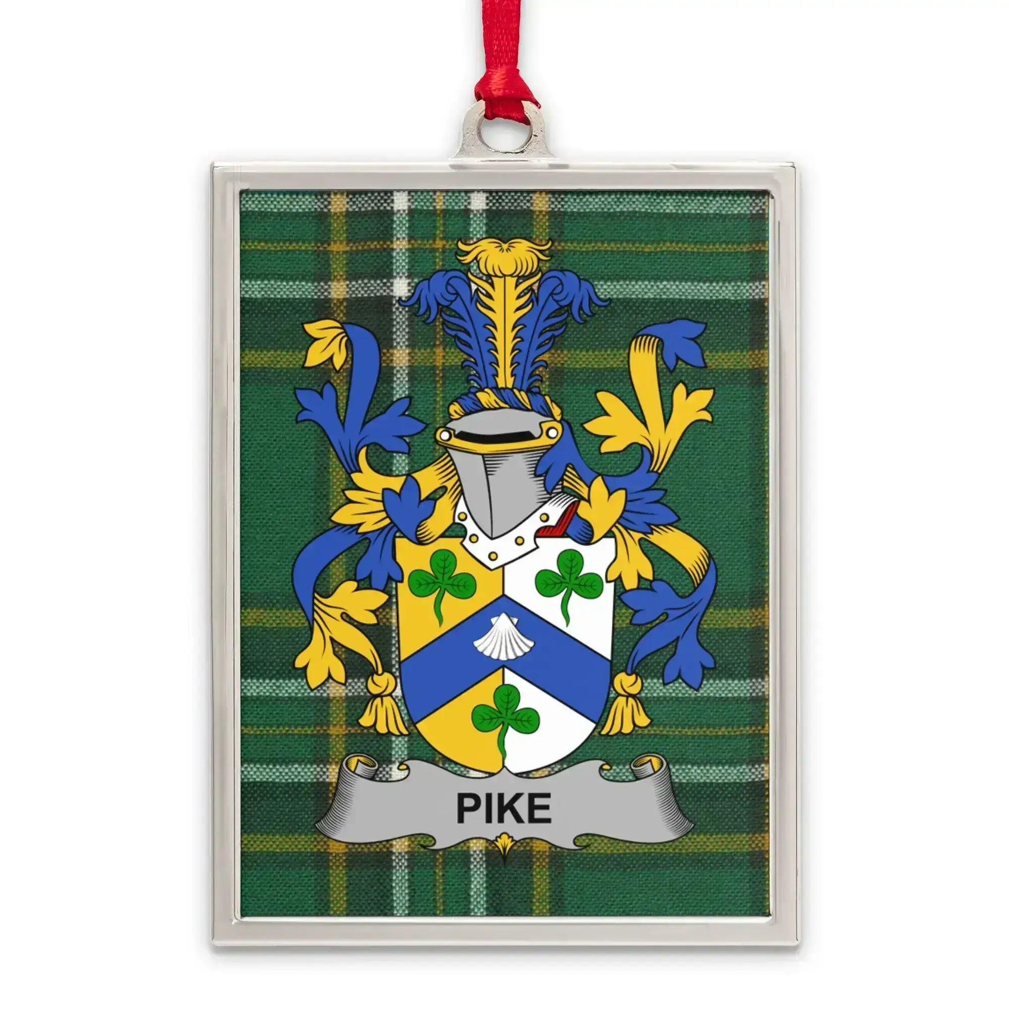 Pike Family Crest Decorative Plaque product