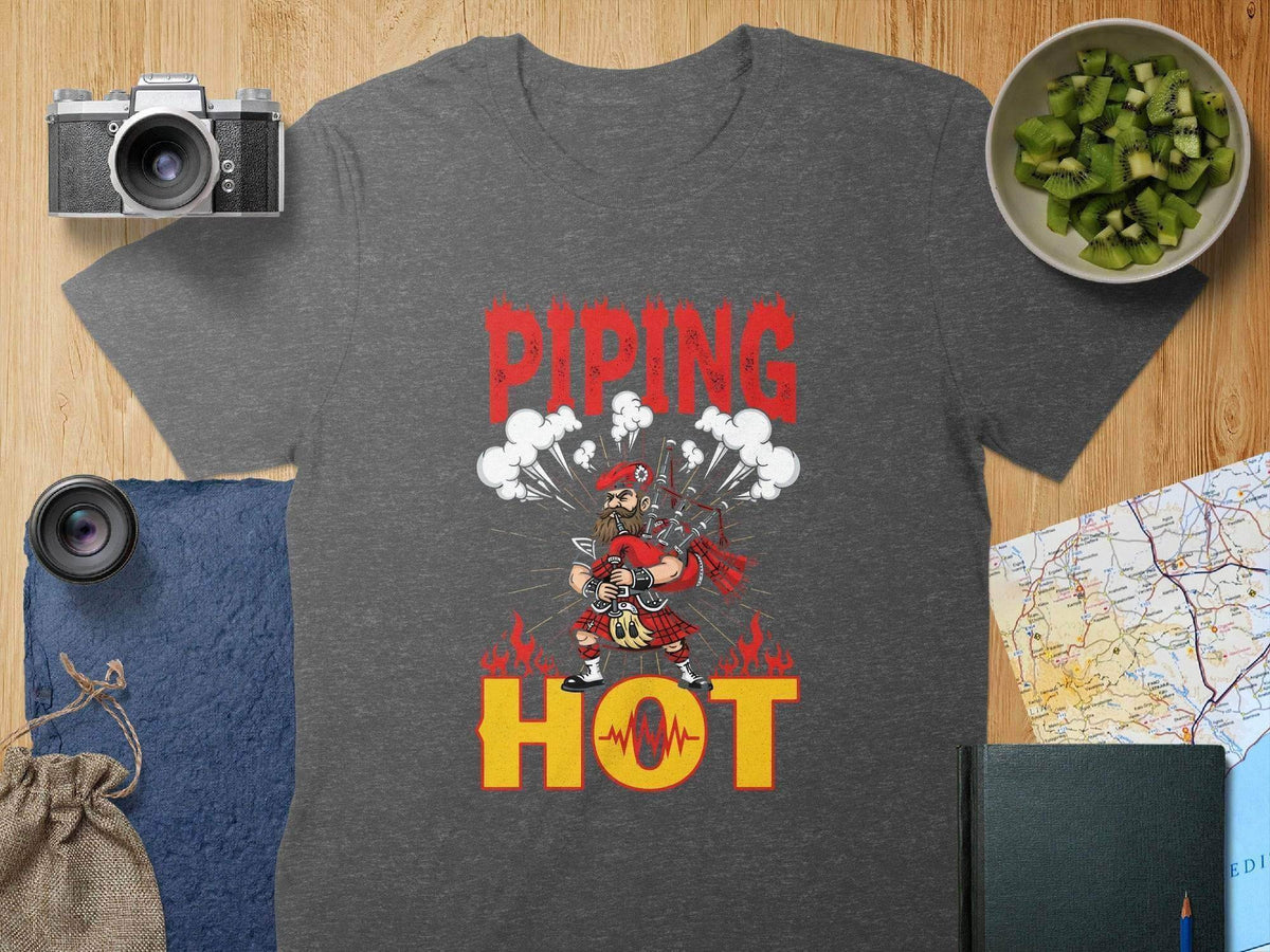 Piping Hot Graphic Print T-Shirt