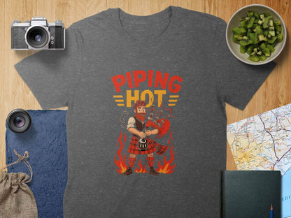 Piping Hot Graphic Tee with Unique Design product type