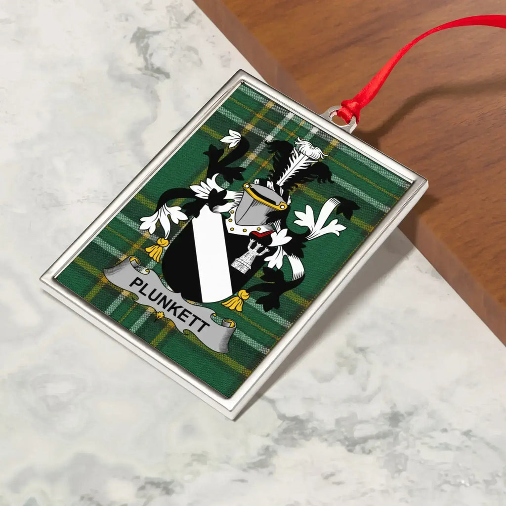 Plunkett Family Crest Decorative Hanging Ornament product type