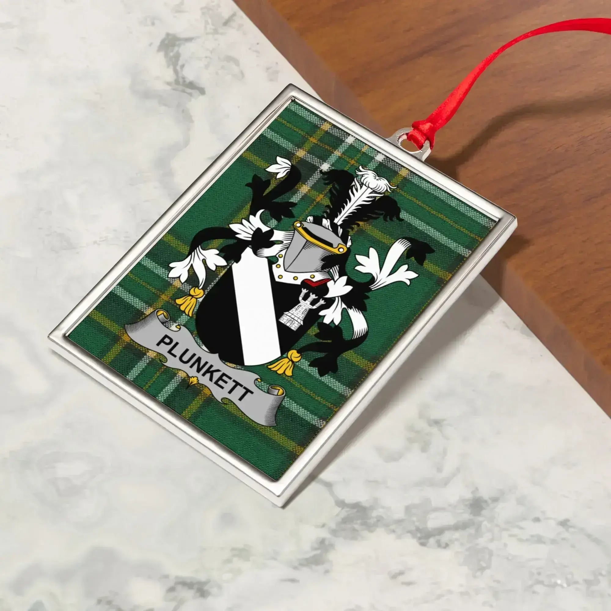 Plunkett Family Crest Decorative Hanging Ornament product type