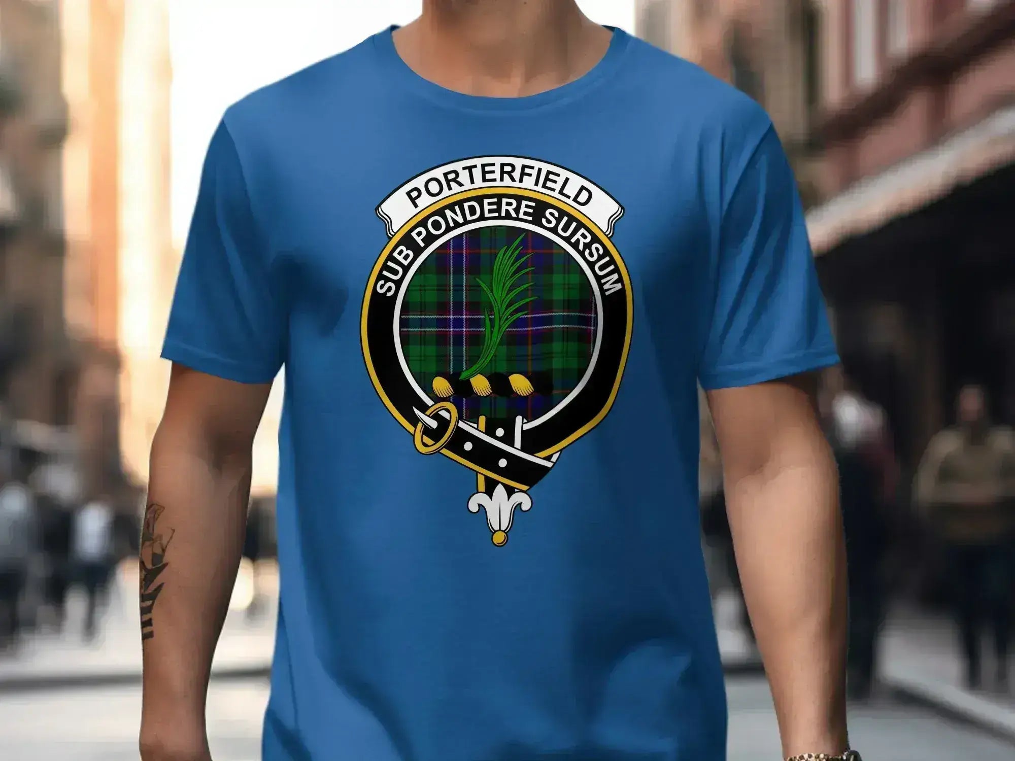Porterfield Sub Pondere Sursum Crest Shirt