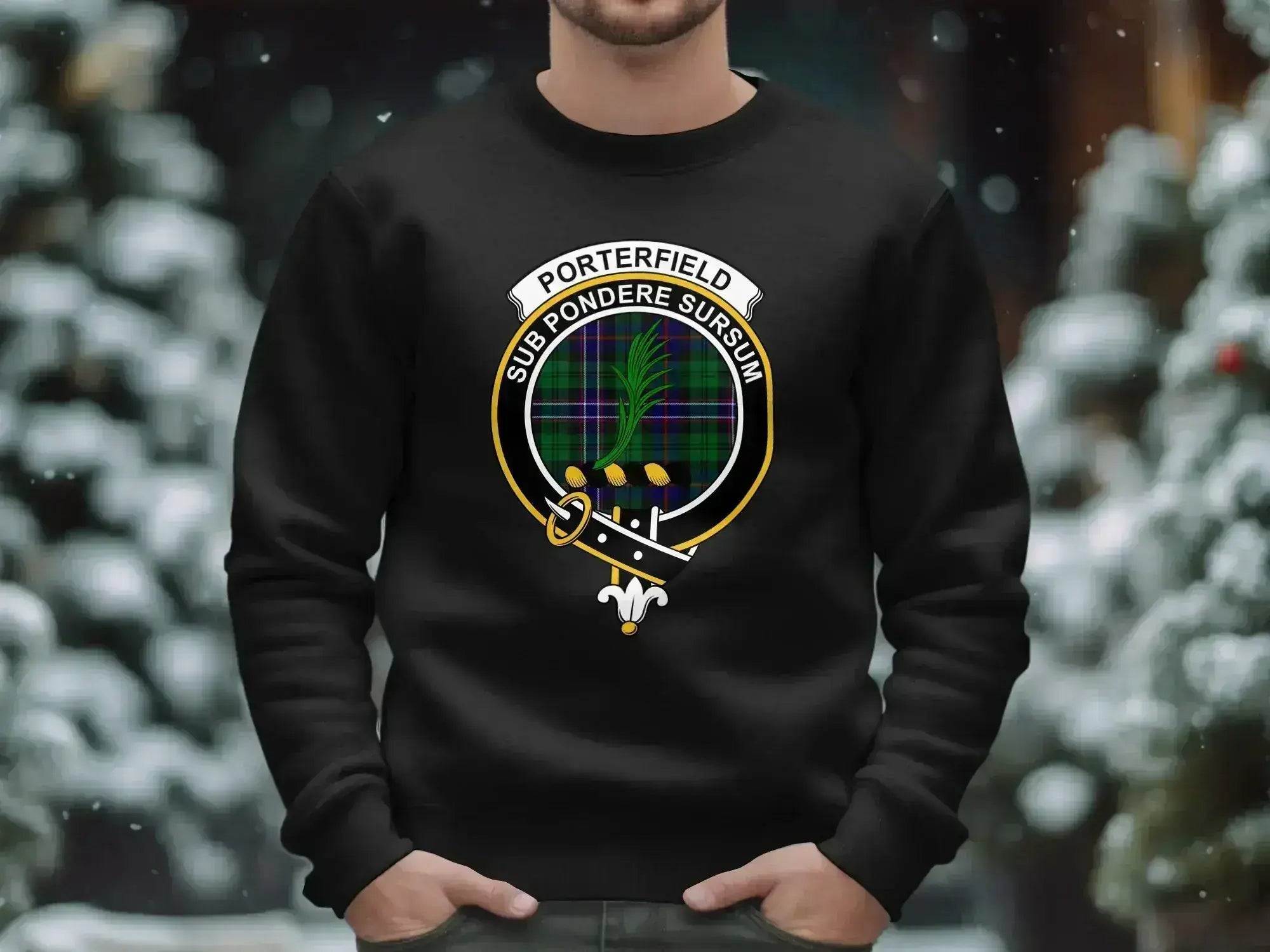 Porterfield Sub Pondere Sursum Crest Sweatshirt