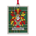 Prendergast Family Crest Plaid Pattern Ornament product