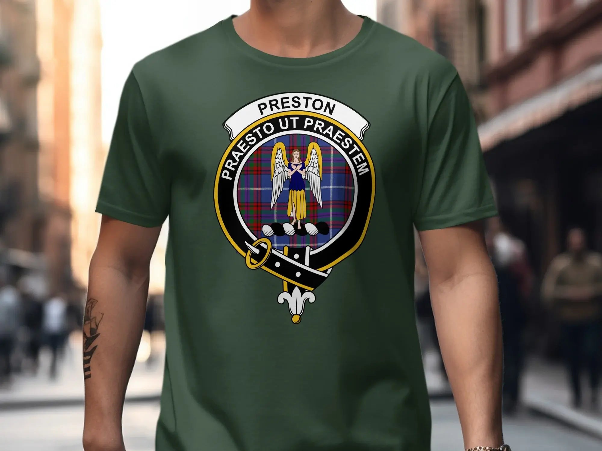 Preston Praesto Ut Praestem Emblem T-Shirt product type