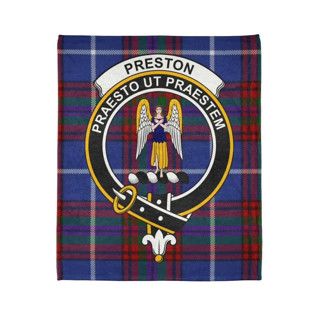 Preston Praesto Ut Praestem Plaid Blanket