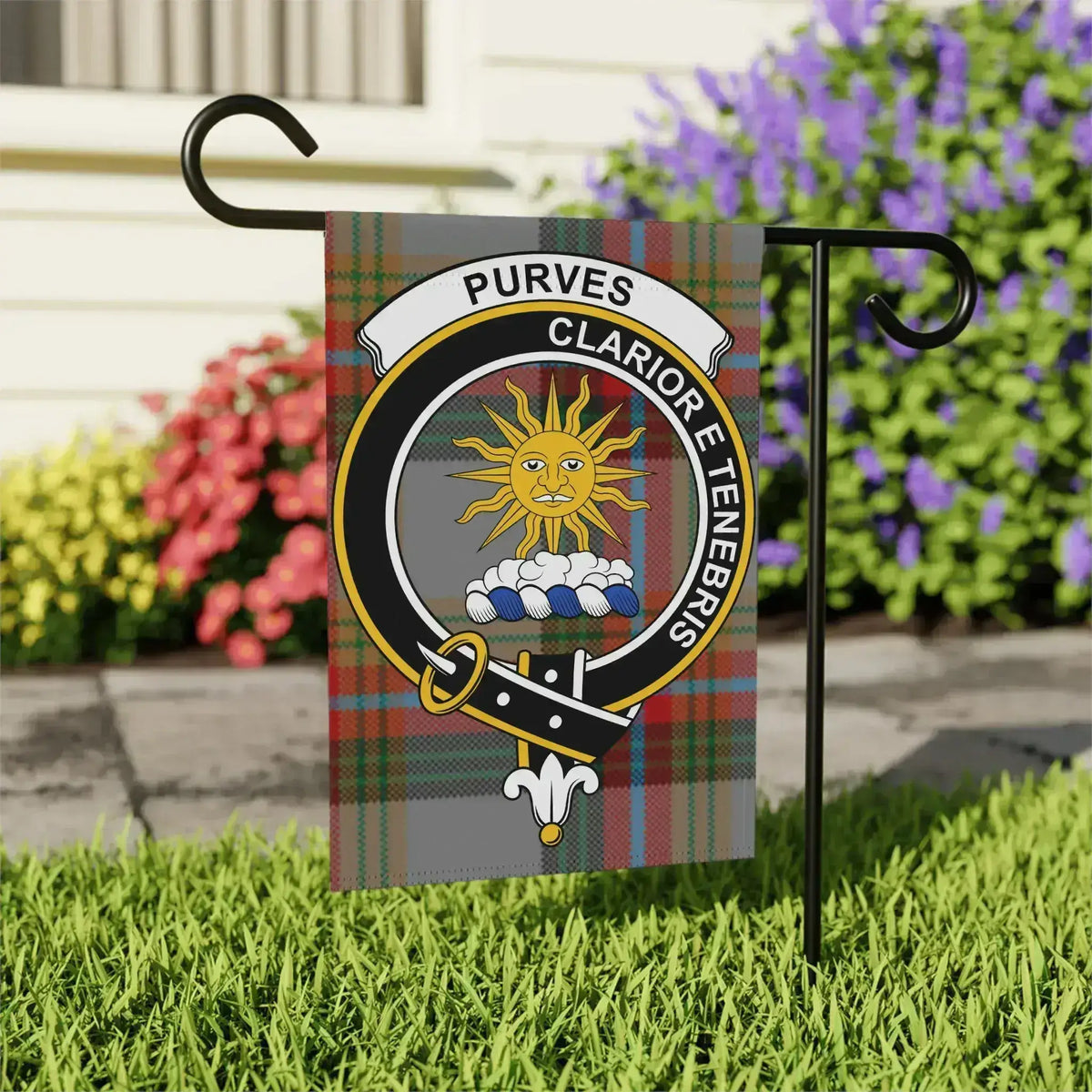 Purves Clarion Tenebris Outdoor Garden Flag
