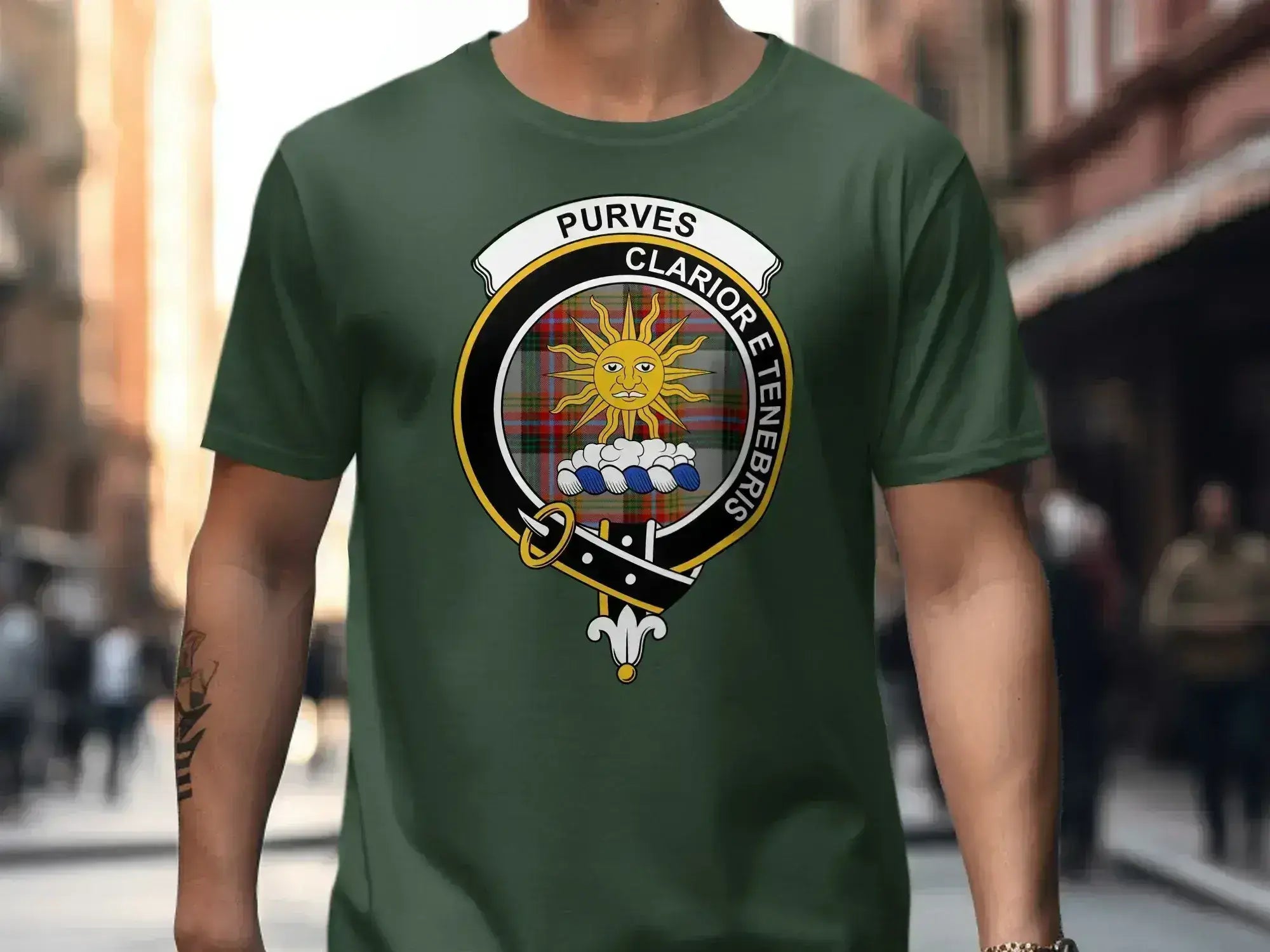 Purves Clarior E Tenebris Graphic Tee Shirt product