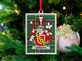 Personalized Quigley Family Crest Christmas Ornament product