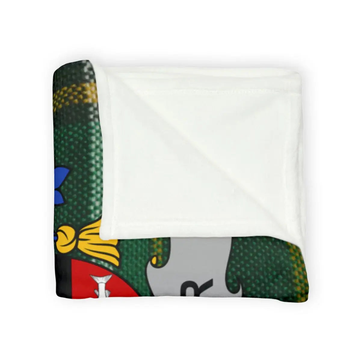 Cozy Decorative Blanket with Colorful Patterned Design