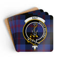 Rait Spero Meliora Clan Crest Plaid Coasters Product