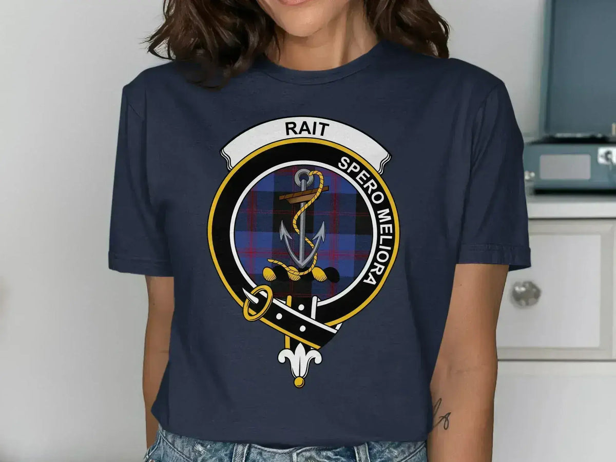 Rait Scottish Clan Crest Badge T-Shirt