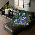 Personalized Ralphson Coat of Arms Tartan Blanket