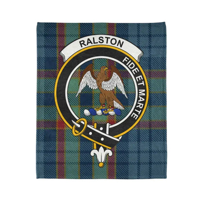 Ralston Fideet Marte Tartan Pattern Fleece Blanket