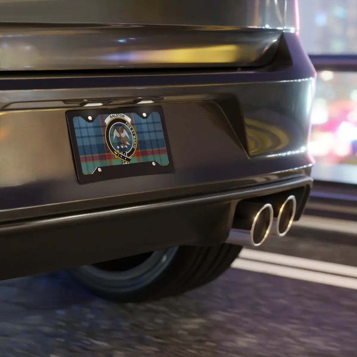 Decorative License Plate with Unique Design product
