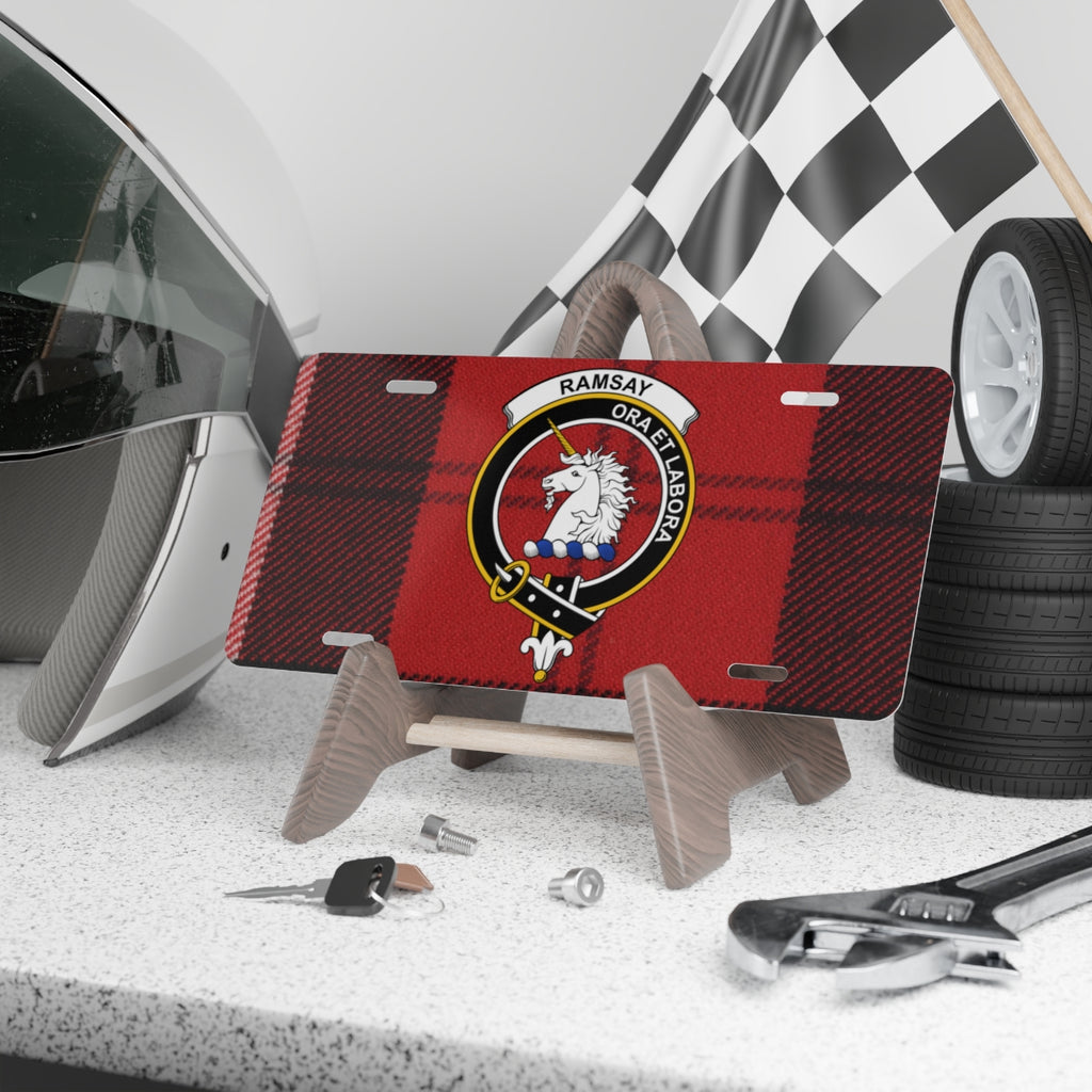 Ramsay Ora Et Labora Decorative License Plate product