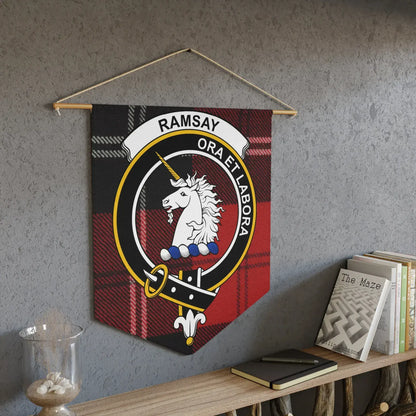 Ramsay Ora Et Labora Wall Tapestry Clan Decor product type