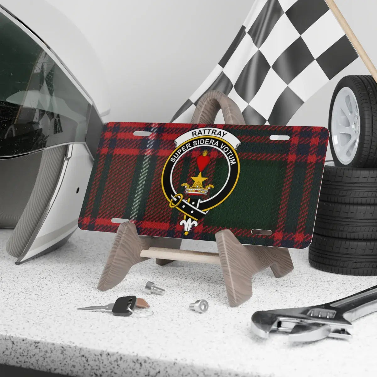 Rattray Clan Super Sidera Voto License Plate product