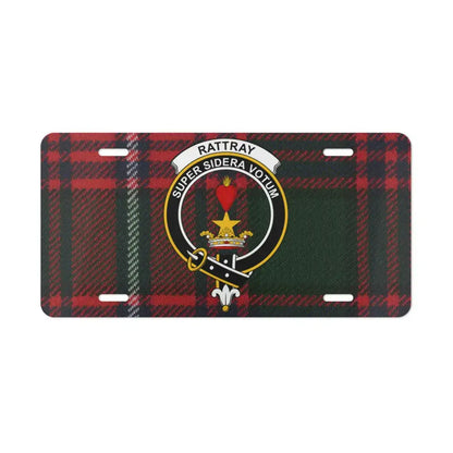 Clan Rattray Super Sidera Votum Emblem License Plate product