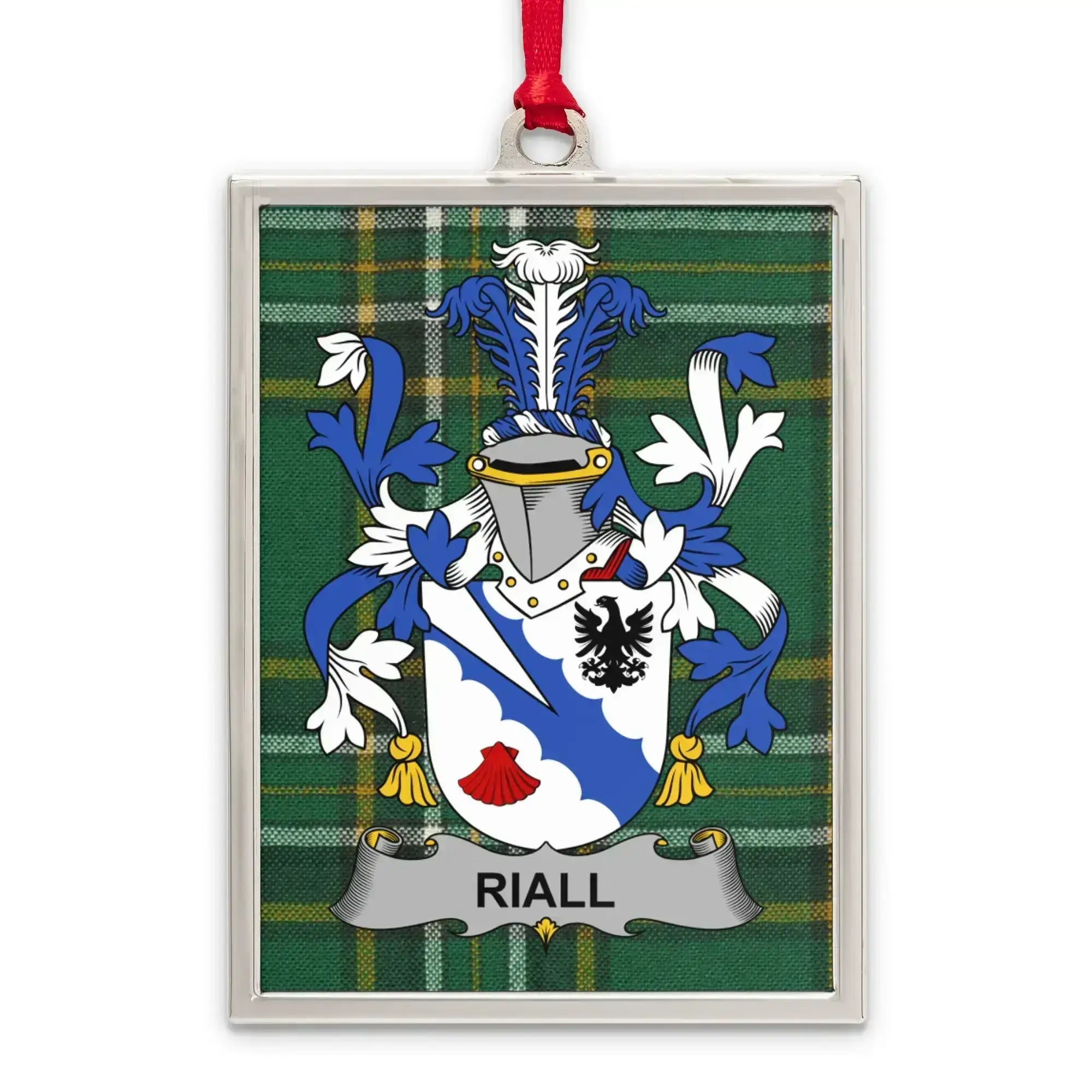 Riall Family Tartans with Crest Ornament product type