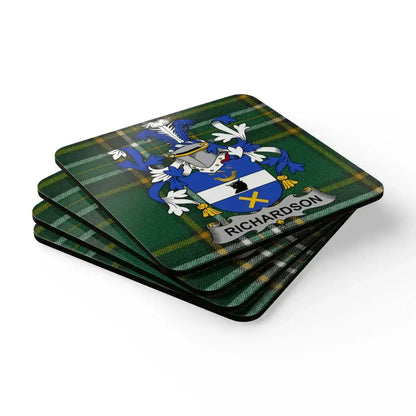 Custom Richardson Family Crest Coaster product