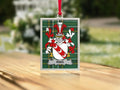 Elegant Custom Family Crest Ring Display product type