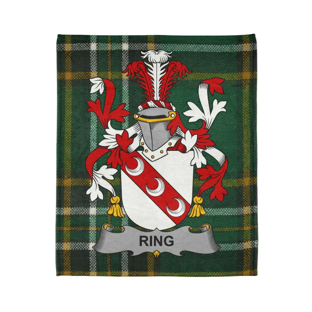 Heraldic Design with Ring Crest Tartan Product