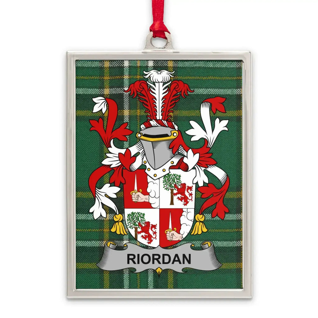 Riordan Crest Ornament Family Keepsake product